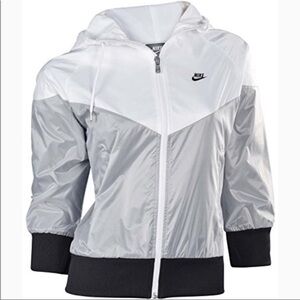 RETRO Nike Cropped Windbreaker - Size Small